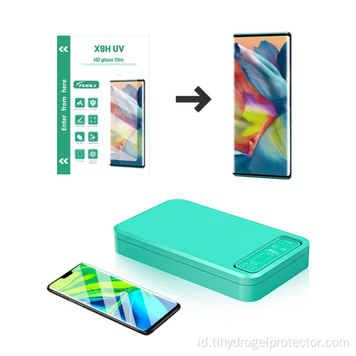 Layar UV Curing Protector Film untuk Mesin UV